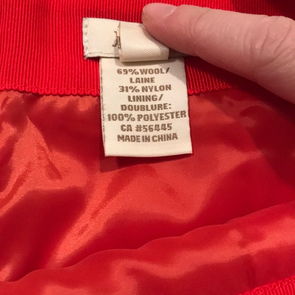 J.Crew Felted Wool Mini Skirt, size 00 - Picture 4 of 6